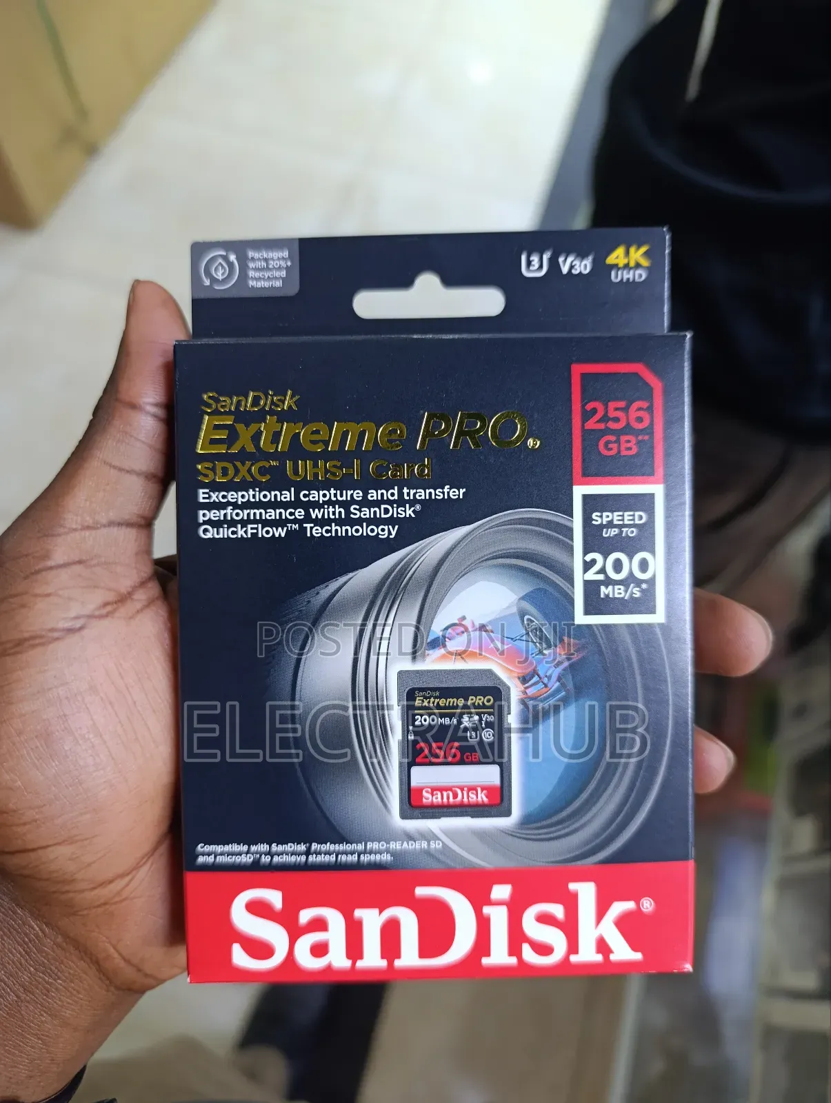 Sandisk Extreme Pro 256gb New Sealed In A Shop