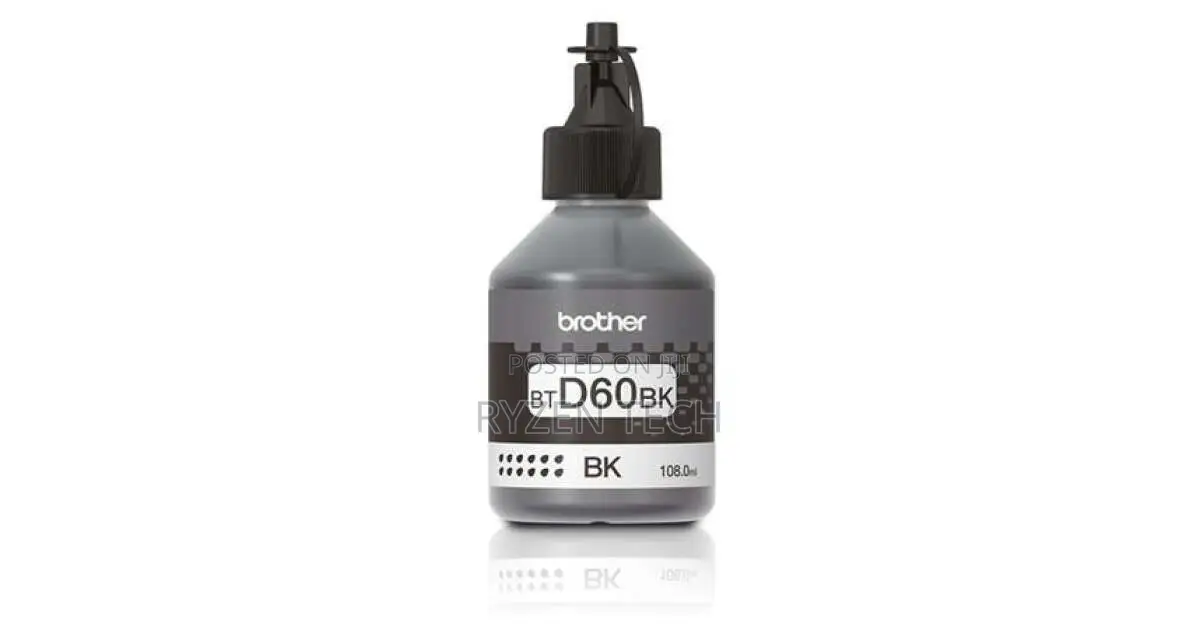 Brother BTD60 Black Ink