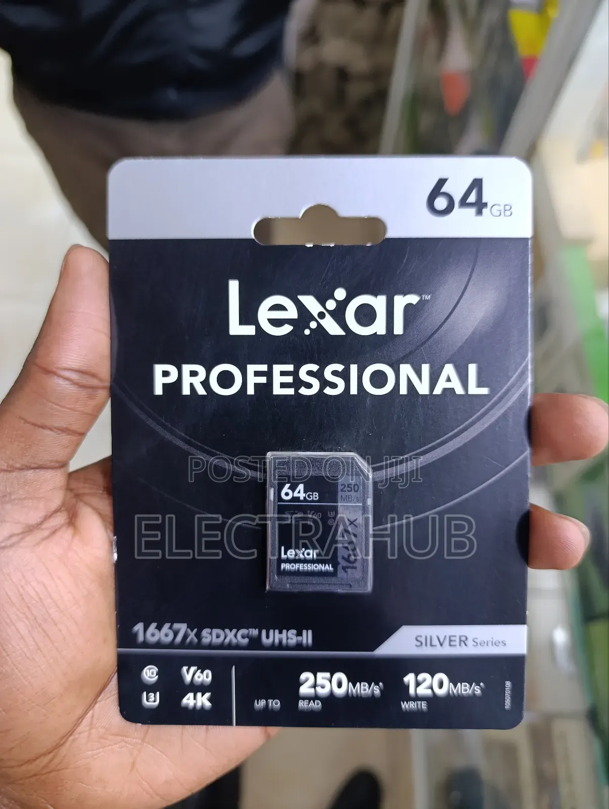 Lexar 64GB Camera Memory Card New Sealed in a Shop