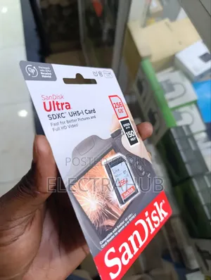 Sandisk 256GB Ultra Memory Card New Sealed in a Shop