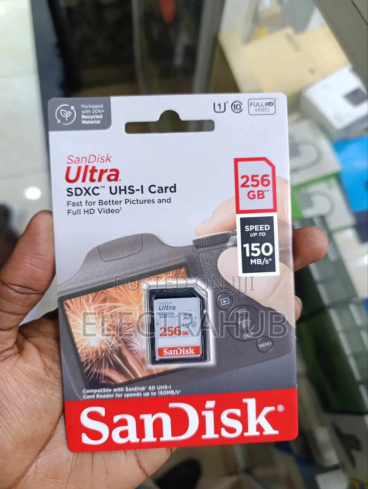 Sandisk 256GB Ultra Memory Card New Sealed in a Shop
