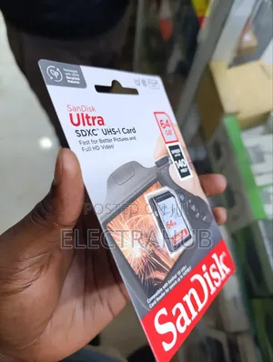Sandisk 64gb Ultra Memory Card New Sealed In A Shop