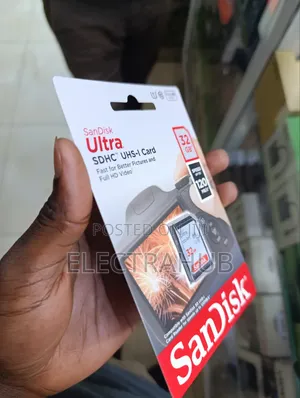 Sandisk 32gb Ultra Memory Card New Sealed In A Shop
