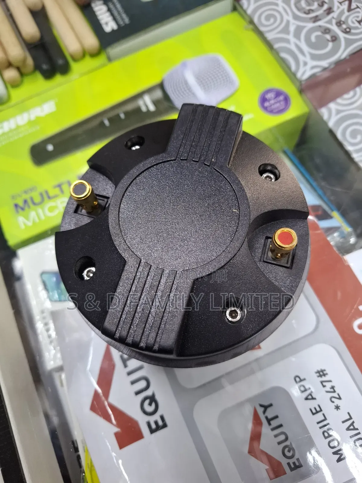 Tweeter Drive Unit With 44.4 Voice Coil Tweeter