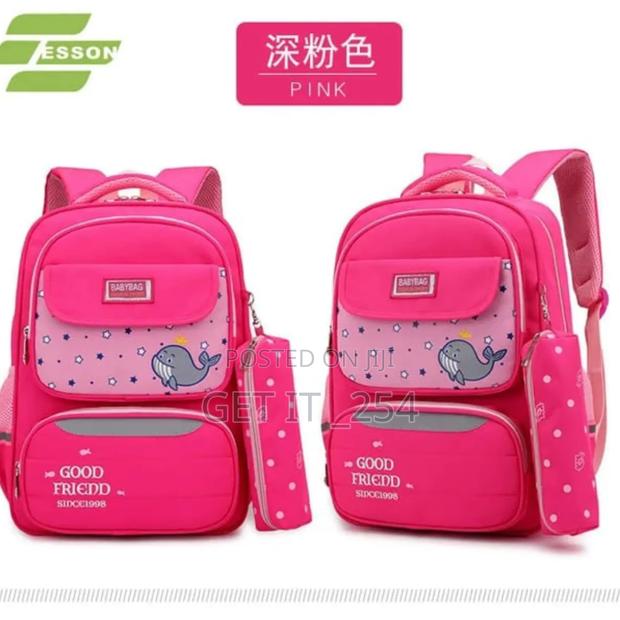 *Dolphin Kids School Backpack - main view