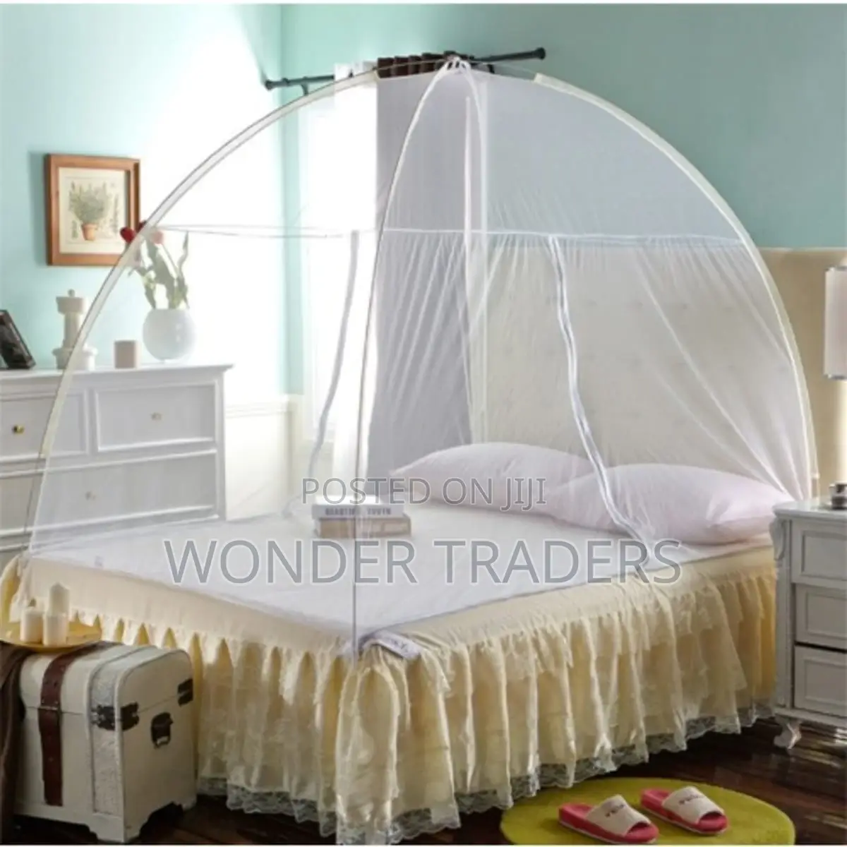 Tent Net Tent Mosquito Net Pink, Purple Cream,White. 4x6,5x6