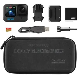 Gopro Hero 12 With Sandisk Extreme 64gb Micro Sd Card Black