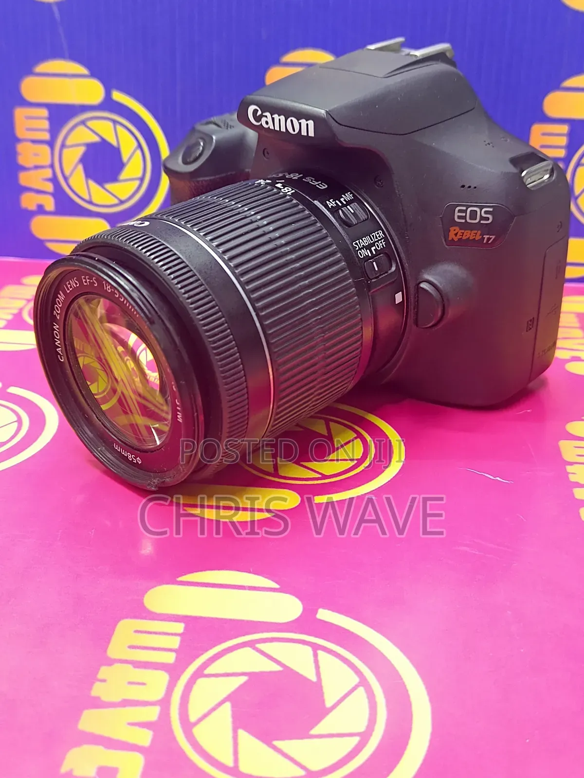 Canon Rebel T7 With Wifi