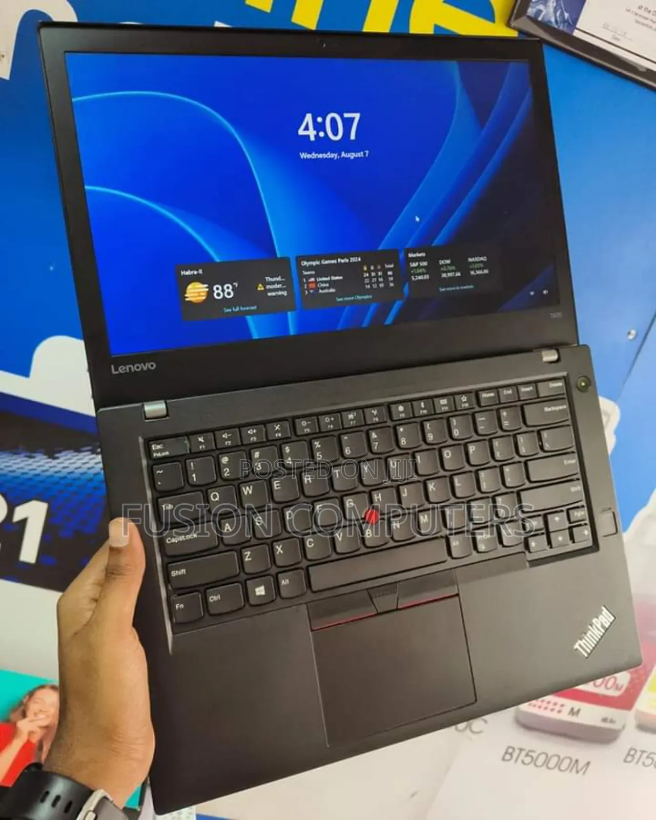 Laptop Lenovo ThinkPad T470 8GB Intel Core I7 SSD 256GB