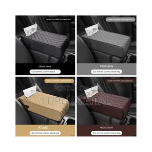 Car Armrest With Tissue Storage