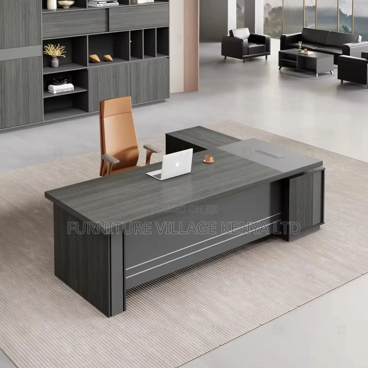1.8m L-Shaped Executive Office Desk