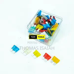 100pcs Standard Blade Fuses 5A, 7.5A, 10A, 15A, 20A, 25A, 30