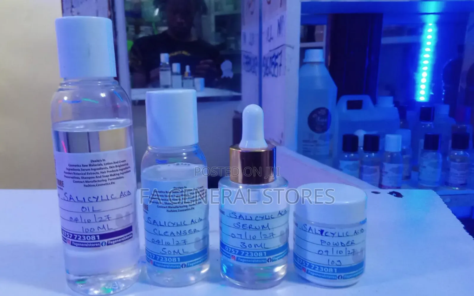 Salicylic Cleanser, Powder, Serum, Oil, Cream, 4%Solution,