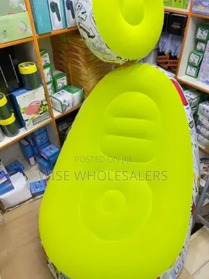 Inflatable Seat Plus Foot Rest With Pump