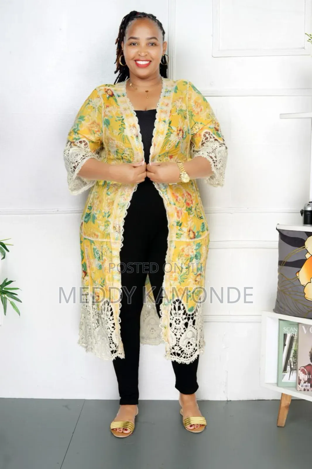 Designer Long Kimono