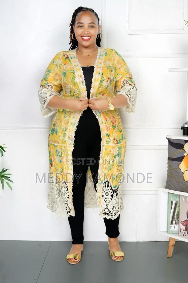 Designer Long Kimono - thumbnail 3