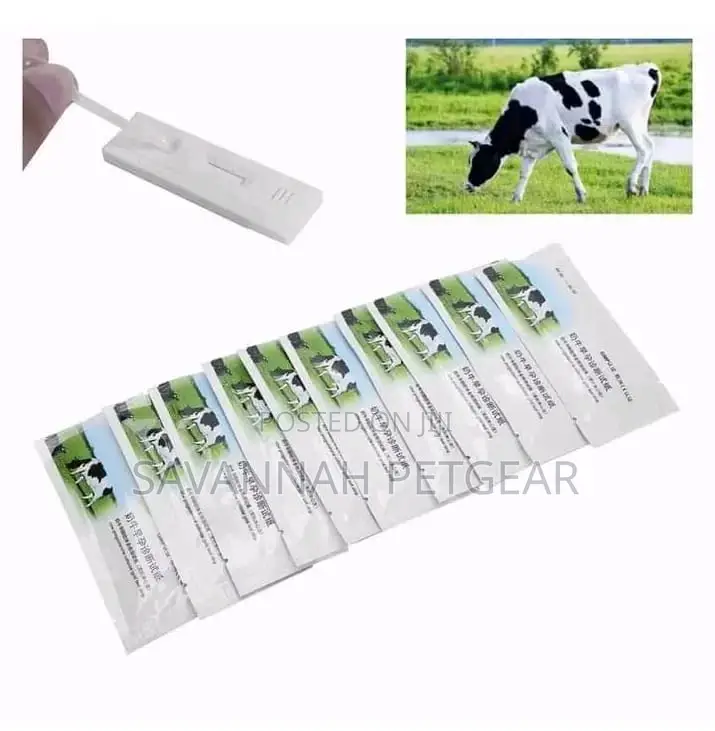 4 PCS Pregnant Tester Cow Pregnancy Test Strip