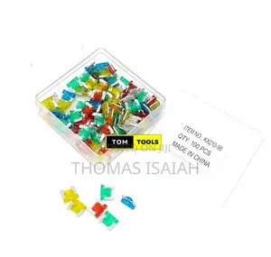 100pcs Low Profile Mini Blade Fuses 10A, 15A, 20A, 25A, 30A