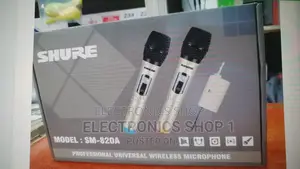 SHURE SM 820 Prophesional Wireless Mic