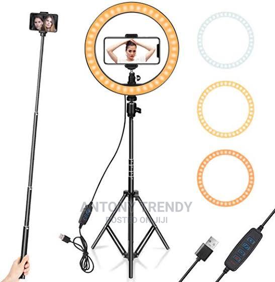 Professional Ring Light With Tripod - thumbnail 4