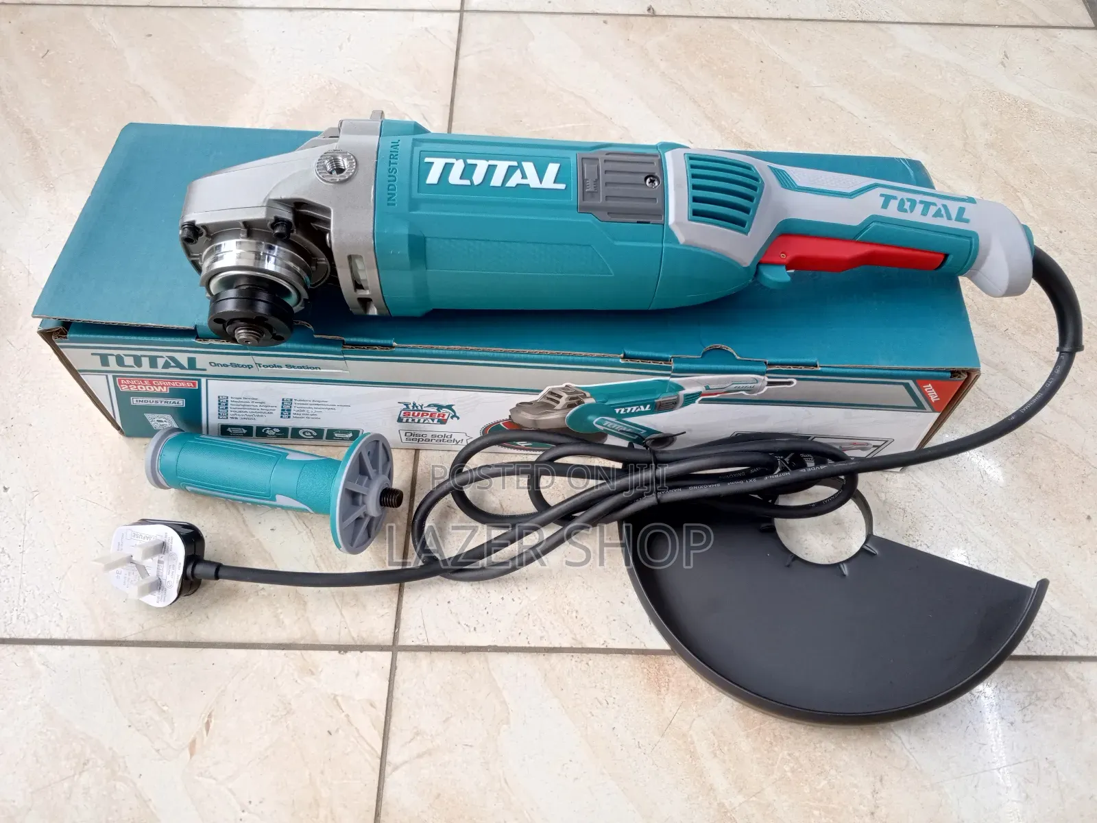9" Total 2200w Grinder