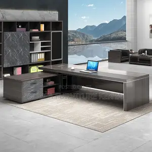 Executive Desk With Side Storage, CPU Stand (1600mm Table)