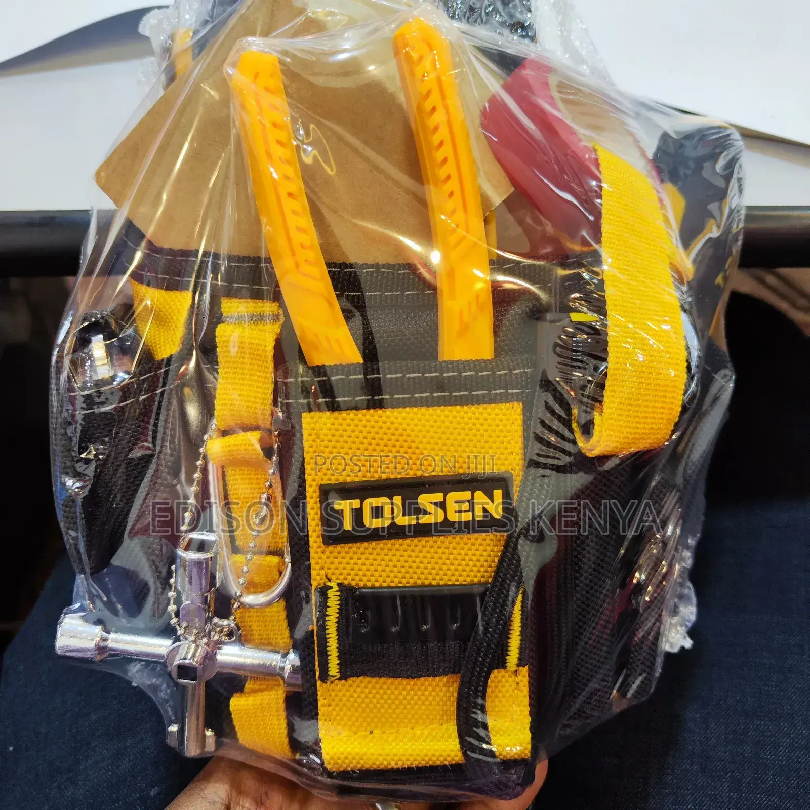 Tolsen Electrician Tool Set Full Tool Kit Bag for Waist