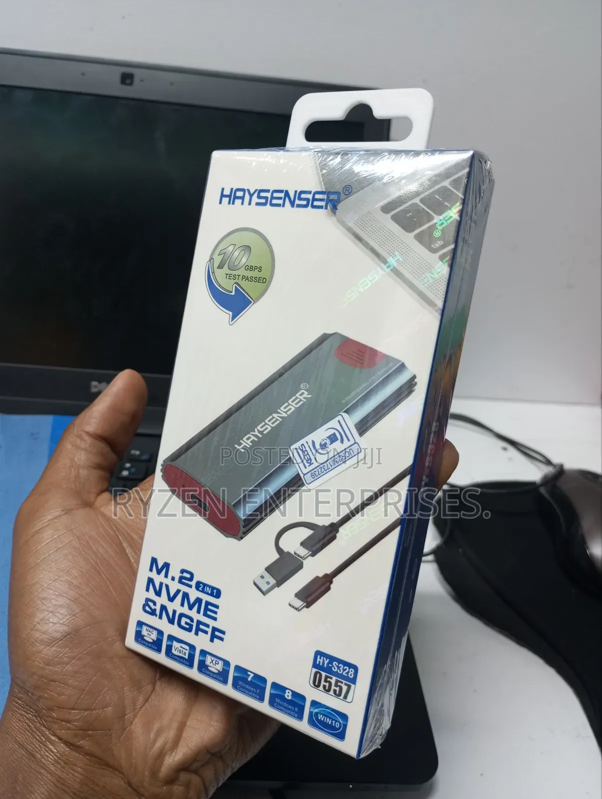 Haysenser M.2 Nvme SSD Enclosure/ SSD Enclosure
