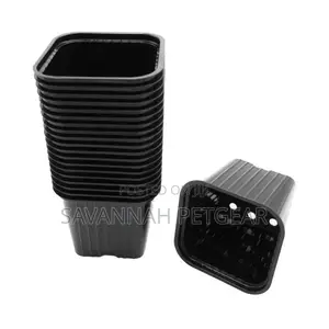 Plastic Reusable Propagation Flower Pots 300ml, Pack of 10