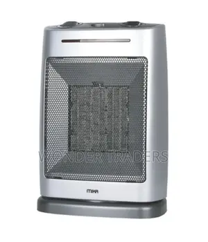 Mika MH201 - Ceramic Heater, 750w-1500w - Silver
