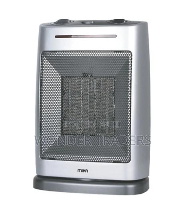 Mika MH201 - Ceramic Heater, 750w-1500w - Silver - main view