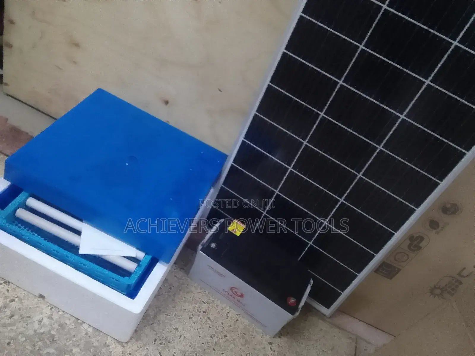 128egg Incubator,100watts Panel With 100ah Battery