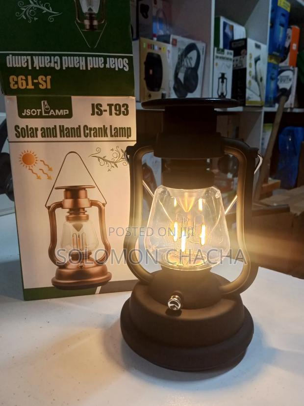 Solar and Hand Crack Lamp Quality and Beauty