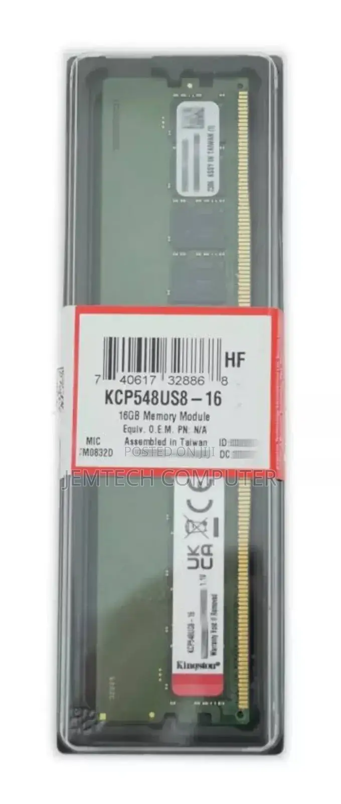 Kingston Laptop RAM DDR5 16GB 4800
