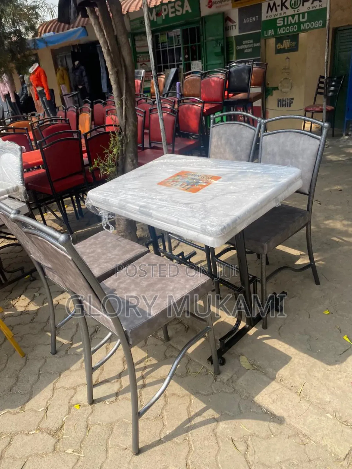 Restaurants and Bar Table Set Chair