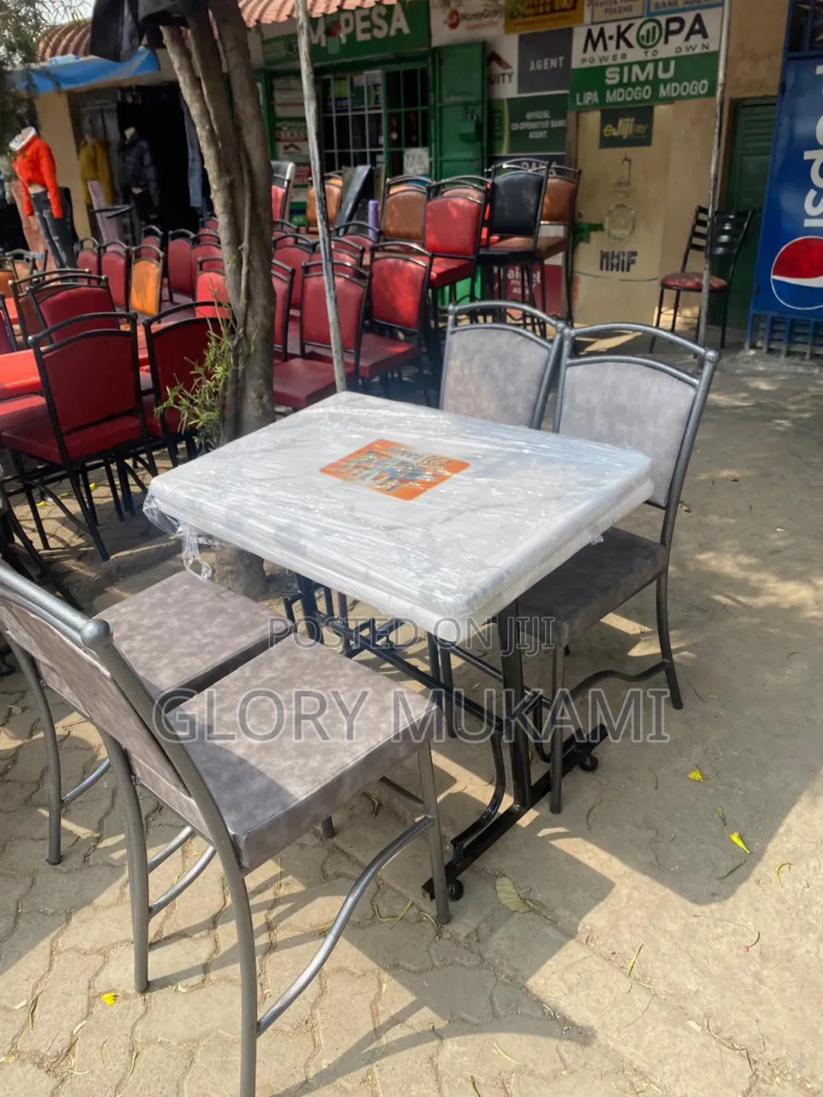 Restaurants and Bar Table Set Chair