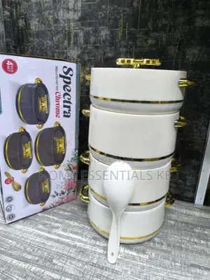 4pcs Spectra Insulated Hotpots Available in White,Cream,Grey