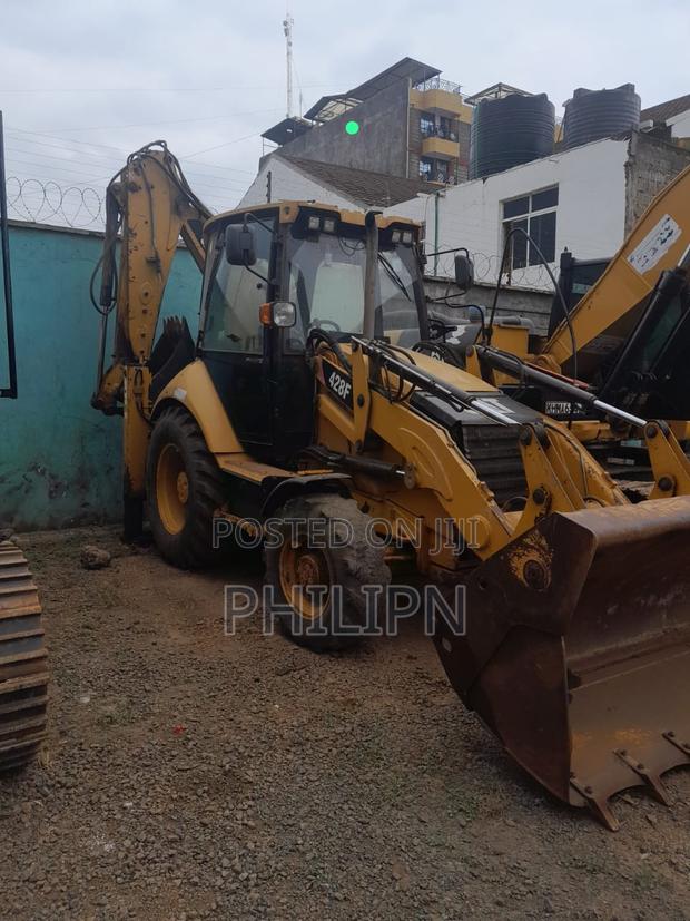 Caterpillar Backhole 428f Hours 11372 Year - main view
