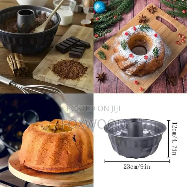 CARBON STEEL Cake Mold Hollow Baking Pan Chimney* - main view