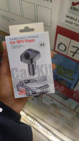 Car Wireless Bluetooth Transmitter/ Car Charger