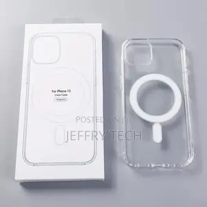 Magnetic TPU Clear Shockproof Phone Case for iPhone 15 14 13
