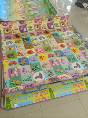 Kids Play Colored Carpets