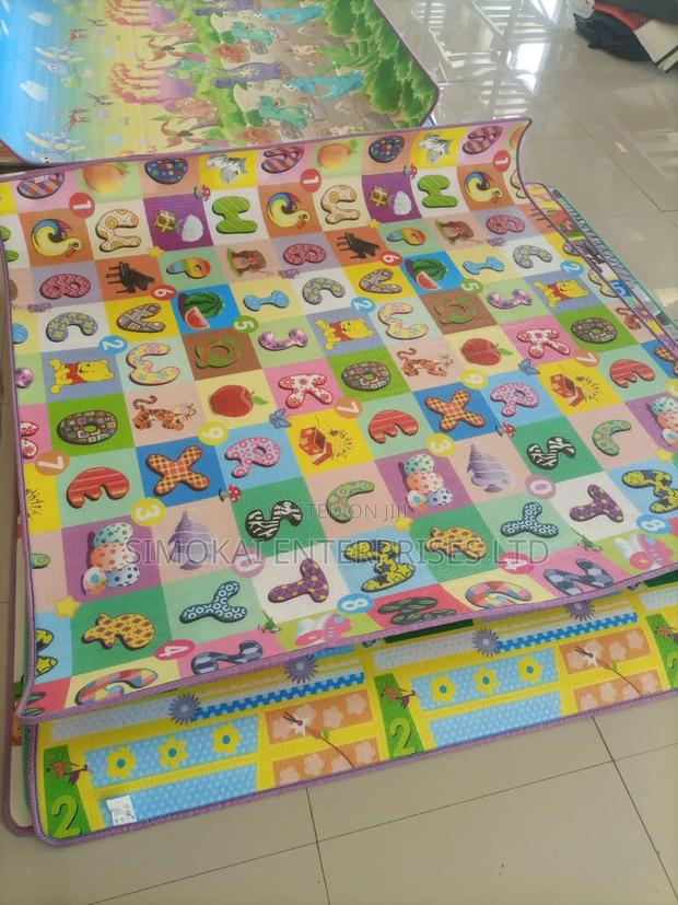 Kids Play Colored Carpets - main view