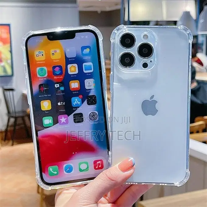 Made of Heat-Resistant Polyurethane for iPhone 15 Pro – Tran