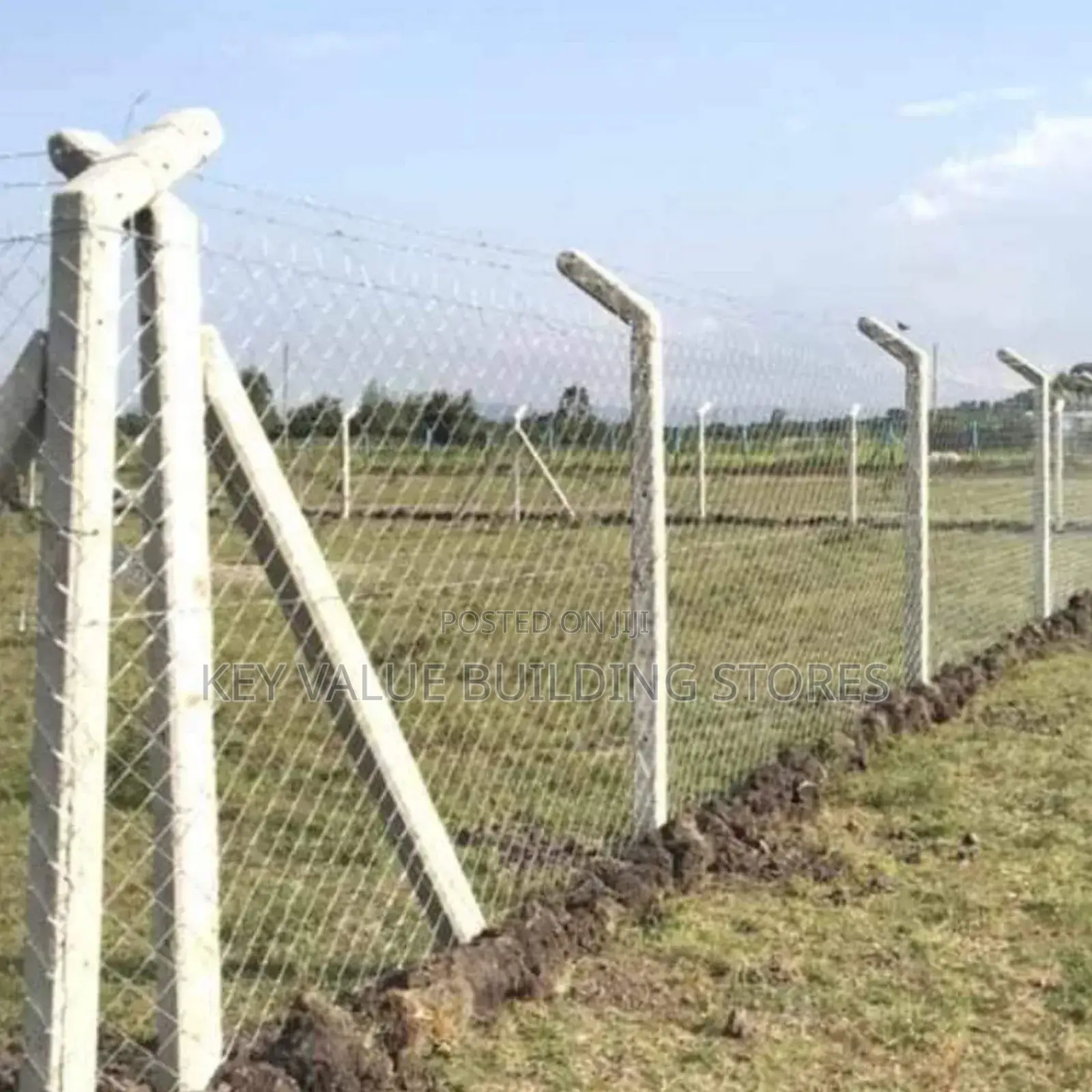 Chainlink Fencing 14g-2mm Mesh 80×80 7ft
