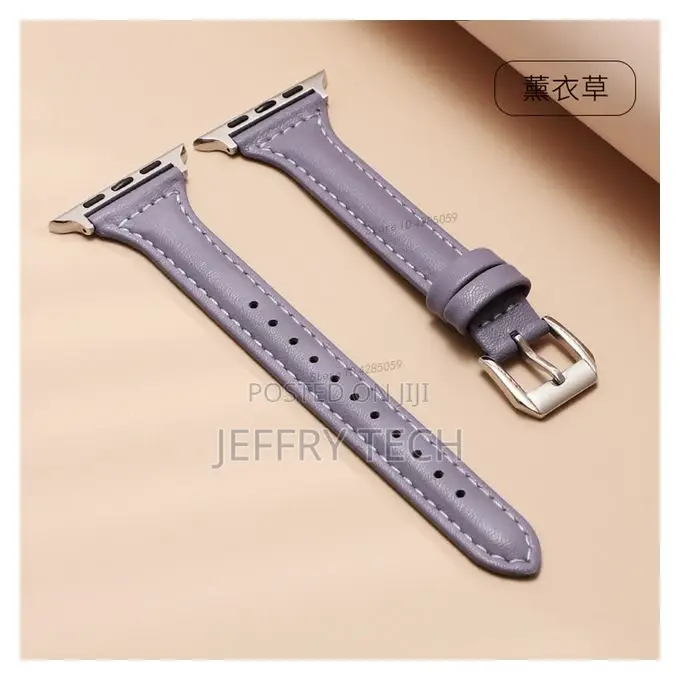 Leather Strap for Apple Watch Band 44mm 40mm 45mm 41mm 49mm