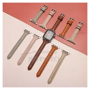 Leather Strap for Apple Watch Band 44mm 40mm 45mm 41mm 49mm