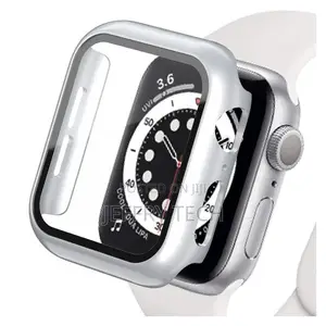 Glass+Case for Apple Watch 45mm 44mm 41mm 40mm Accessories P