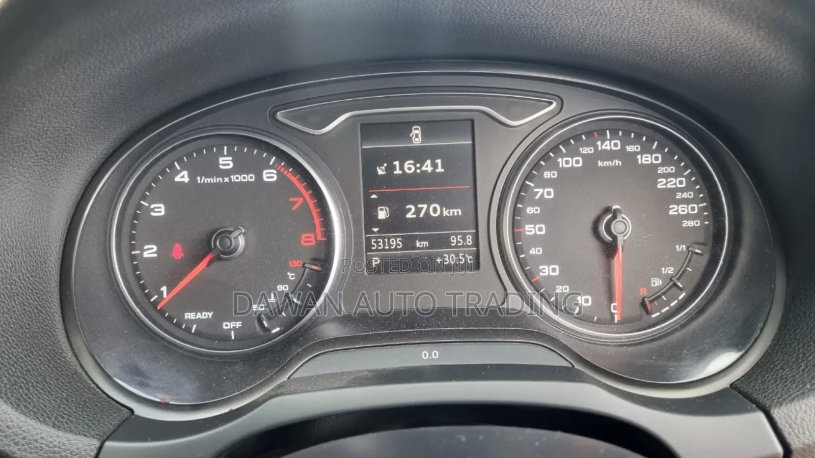 Audi A3 2017 Red