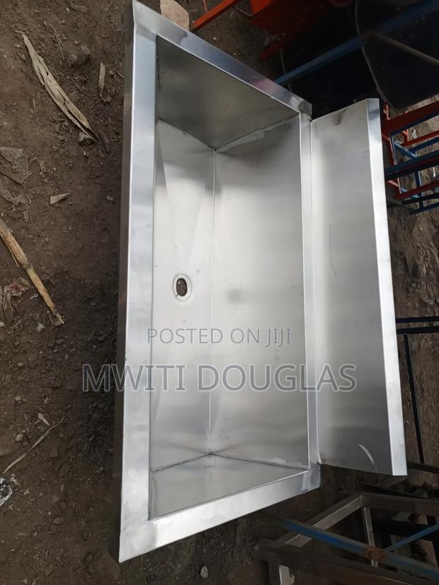 Heavy Gauge Scrub Sink - main view